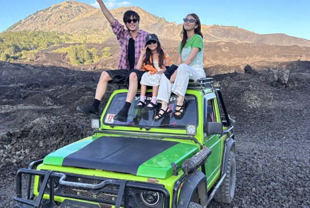 Sunset jeep lava mount batur